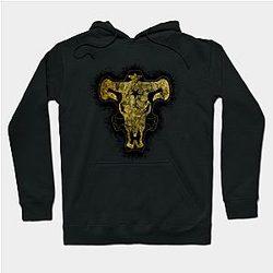 Black Clover Hoodie - Black Clover - Black Bull logo Hoodie