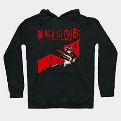 Black Clover Hoodie - ASTER BLACK CLOVER Hoodie