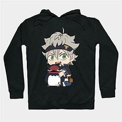 Black Clover Hoodie - Chibi Asta &amp; Nero Hoodie