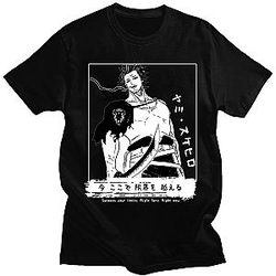 Anime Black Clover T-Shirt - Short Sleeve Japanese Manga Casual T-shirt