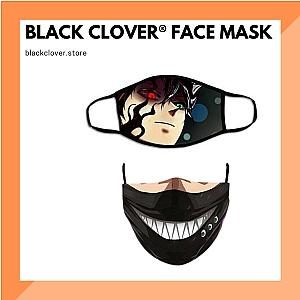 Black Clover Face Mask