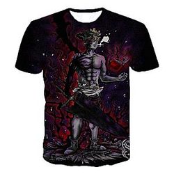Black Clover T-Shirt - Trendy Fashion Casual T-shirts