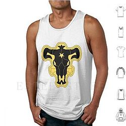 Black Clover Tank Tops - Fashion Printed Trendy Casual Tank Tops