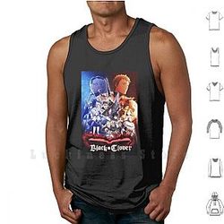 Black Clover Tank Tops - Summer Printed Black Clover Tank Tops
