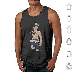 Black Clover Tank Tops - Vest Sleeveless Anime Black Clover Tank Tops
