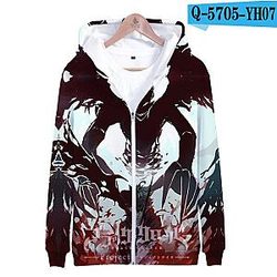 Black Clover Jacket - Top Winter Items Manga Unisex Casual Jackets