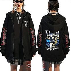 Nero Black Clover Anime Design Print Zipped Hoodie AL0912
