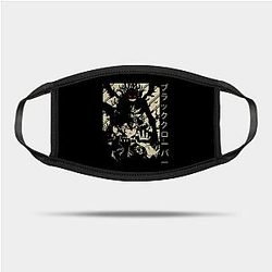Black Clover Face Mask: Asta Retro Design Face Mask