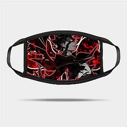 Black Clover Face Mask: Black Clover Asta Demon