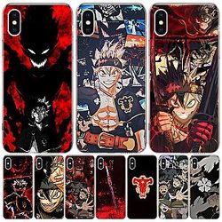 Black Clover Phone Case - Manga Anime Black Clover Case For Iphone