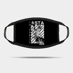 Black Clover Face Mask: Asta Vintage Face Mask