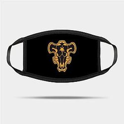 Black Clover Face Mask: Classic Black Bulls Face mask