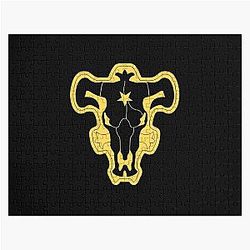 Black Clover Puzzles: Yellow Black Bulls Logo Puzzles