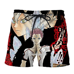 Black Clover Shorts: Yuno Asta and Other Characters Shorts