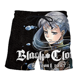 Black Clover Shorts: Noelle Silva Summer Shorts
