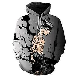 Asta Three-dimentional Printing Pullover Anime Hoodie AL0912