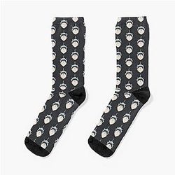 Black Clover Socks: Cute Asta Face Socks