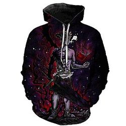 Asta Anime 3D Printed Black Clover Pullover Hoodie AL0912