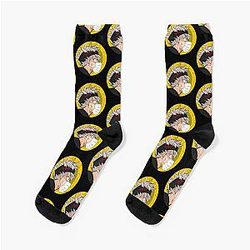 Black Clover Socks: Asta Keeps Healthy