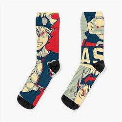 Black Clover Socks: Asta Main Protagonist Socks