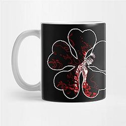 Black Clover Mug: Asta with Five-leaf Clover Mug