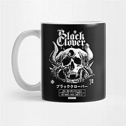 Black Clover Mug: Demon Skull Black Clover Mug