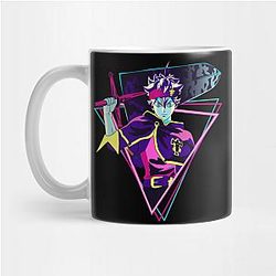 Black Clover Mug: Black Clover Asta Retro Design