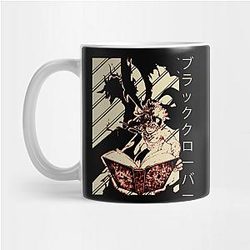 Black Clover Mug: Classic Asta Reading Mug