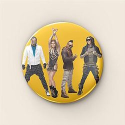 Black Eyed Peas - Will.i.am Founding Member Black Eyed Peas Pins