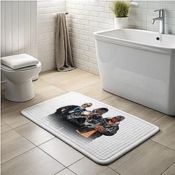 Black Eyed Peas - Fergie's Iconic Era Black Eyed Peas Bath Mats
