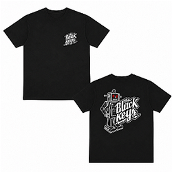 The Black Keys Retro Rockin' Red-Eyed Robot NTMD2307 Black Eyed Peas T-Shirts