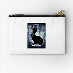 Black Rabbit My Favorite Thriller Black Rabbit Zipper Pouches