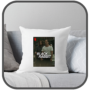 Black Rabbit Pillows Cover