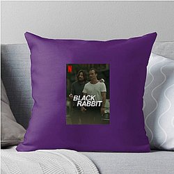 Black Rabbit Always Intense Always Mysterious Black Rabbit Pillows Cover