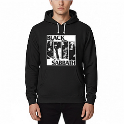 Black Sabbath Hoodie Vintage Metal Aesthetic