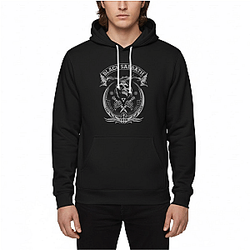 Black Sabbath Hoodie Retro Skull Emblem