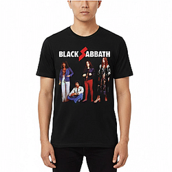 Vintage Metal Music Graphic NTAN1901 Black Sabbath T-Shirt