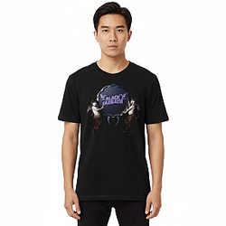 Heavy Metal History Graphic NTAN1901 Black Sabbath T-Shirt