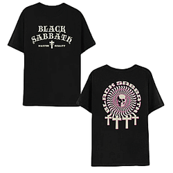 Master Of Reality Trippy Skull DTNK2108 Black Sabbath T-Shirt