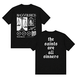 Black Veil Brides Scales Of Justice HTCT2808 Black Veil Brides T-Shirt