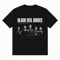 Black Veil Brides VINDICATOUR II - US Tour HTCT2808 Black Veil Brides T-Shirt