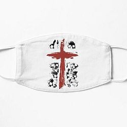 Black Veil Brides Merch Fields Of Bone Shirt Flat Mask RB2709