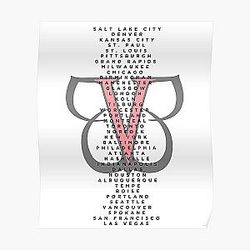 Black Veil Brides Merch Photo Dateback Shirt Poster RB2709
