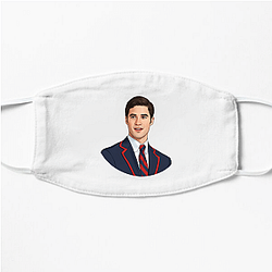 Blaine Anderson Spirit Vibrant energy Blaine Anderson Face Masks