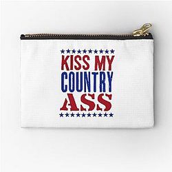 Kiss My Country Ass - Blake Shelton Zipper Pouch