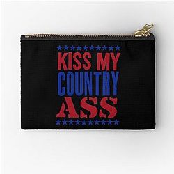 Kiss My Country Blake Shelton Zipper Pouch
