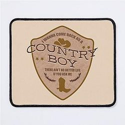 Blake Shelton Country Mouse Pad