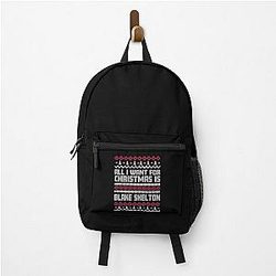 All I Want for Christmas is Blake Shelton Gift for Fans Backpack