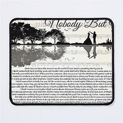 Blake Shelton Song Lyrics Poster Anniversary Gift