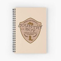 Blake Shelton Country Boy Notebook